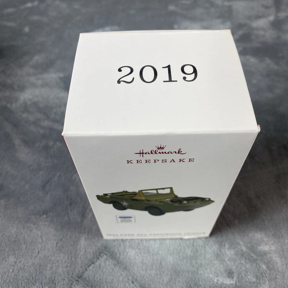 Hallmark  1944 Ford GPA Amphibious Vehicle  Keepsake Ornament 2019